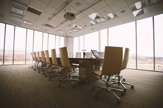 sala konferencyjna w firmie